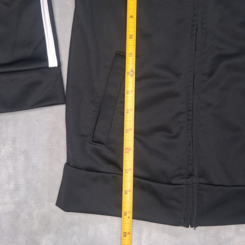 Adidas Black Kids Boys 6 Years Lightweight Jacket Pockets Classic Sporty School - Picture 11 of 13